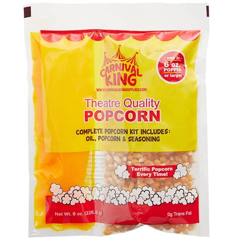 Carnival King All In One Popcorn Kit For 6 Oz Popper 36case