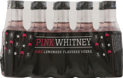New Amsterdam Pink Whitney Vodka 50 Ml 10 Pack