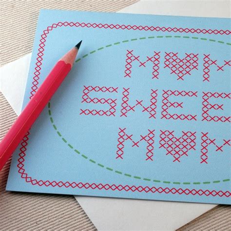 Mothers Day Card Mom Sweet Mom By Oh Geez Design Etsy