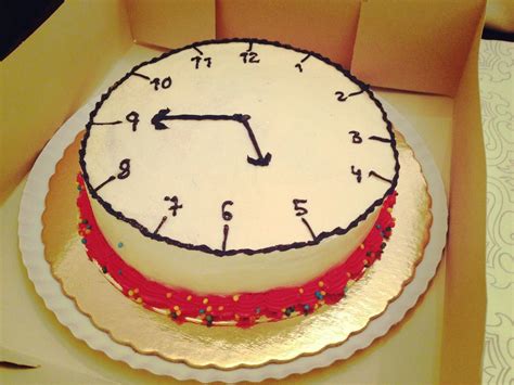 Clock Cake Sobremesa Ideias De Bolos Bolo