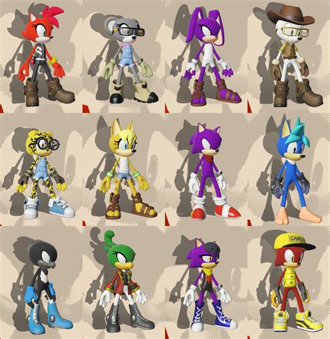 My Other Sonic Forces Avatars By Arkus0 On Deviantart