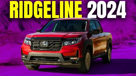 Hondas New 2024 Ridgeline Shocks Everybody Youtube