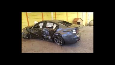The worst crashes i've seen thus far, it looks like the left rear tyre burst before the car lost control. BMW M3 High Speed Crash N1 Cape Town - YouTube
