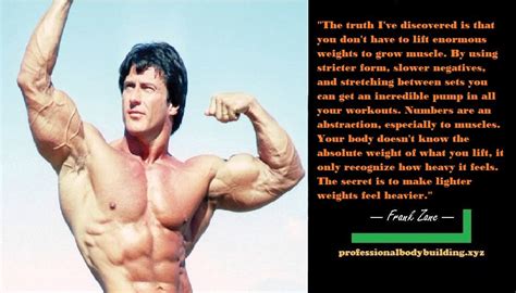 Frank Zane Quotes All Quotes By Frank Zane Professional