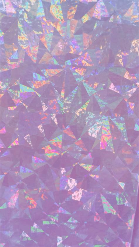 Iridescent Holographic Wallpaper IPhone Android HD Background Pink Purple Shiny Glitter