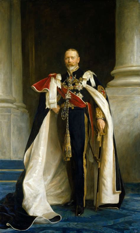 Portrait Of King George V Works Of Art Ra Collection Royal Academy Of Arts