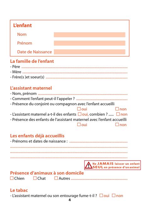 19+ Unique Exemple Livret D Accueil Assistant Maternel Pdf