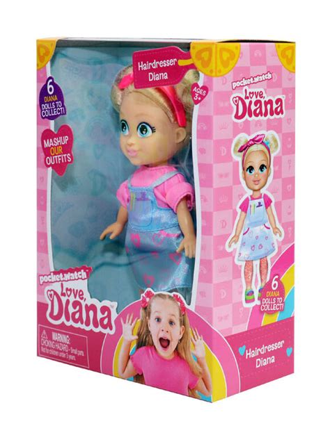 Love Diana 6 Hairdresser Diana Doll English Edition Toys R Us