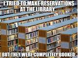 Images of Library Reservations
