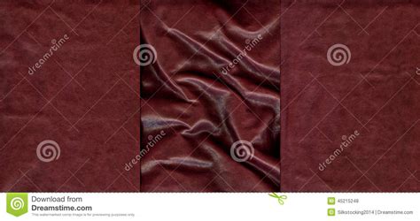 Set Of Burgundy Leather Textures Stock Photo Image Of Luxury Animal