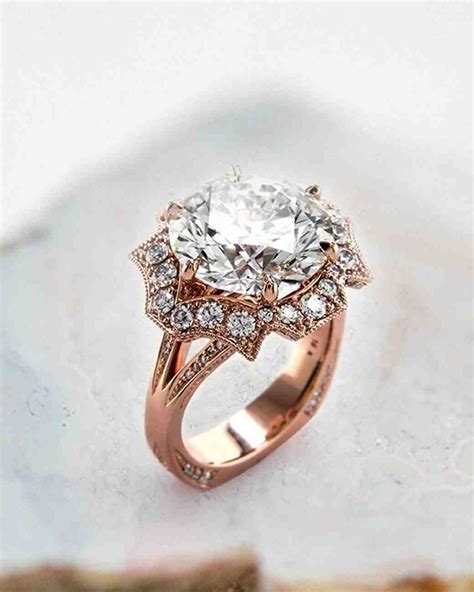 27 Unique Engagement Rings Youll Love Martha Stewart Weddings