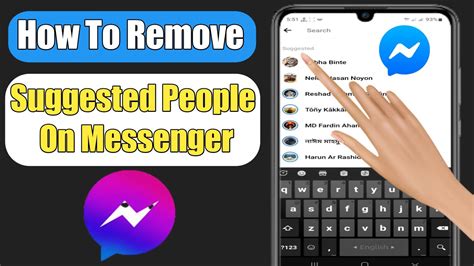 How To Remove Suggested People On Messenger 2023 Delete Suggested