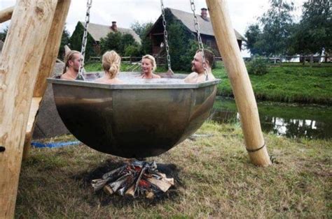This Homemade Hot Tub Might Get A Bit Toasty Not Your Average Hot