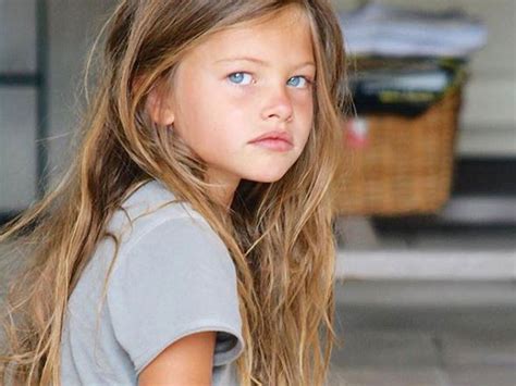 a six year old girl has been labelled the most beautiful girl in the world new idea magazine