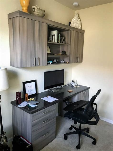 The experienced showroom staff is happy to answer any questions and provide inspiration for you and your home. Organized Home Office - Affordable Closets Inc. Located in ...