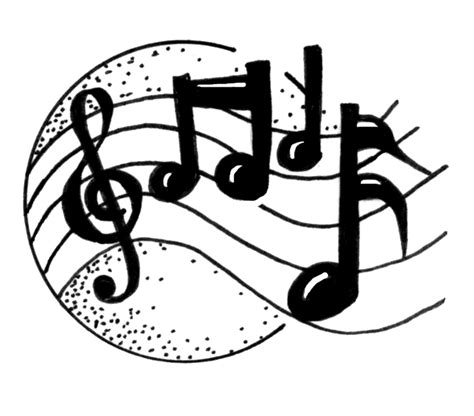 Cool Music Note Drawings