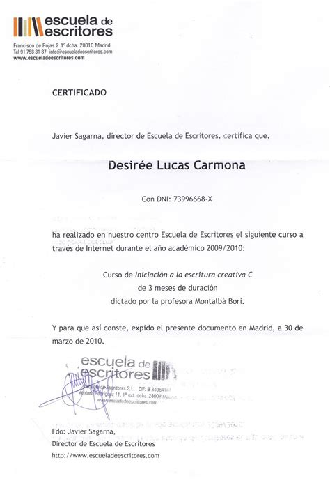 2 Certificado Documento De Constancia Documentos Administrativos