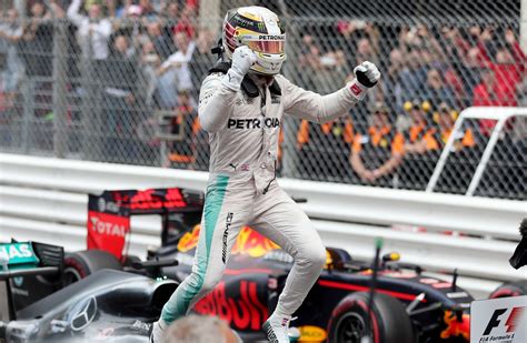 lewis hamilton secures first win of the season at the ninth time of asking in dramatic monaco gp