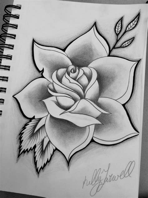 Imagenes De Rosas Para Dibujar En Lapiz Dibujos De Colorear