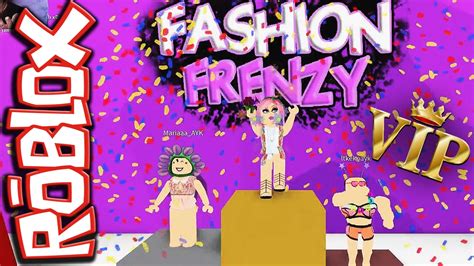 Roblox Fashion Frenzy Youtube