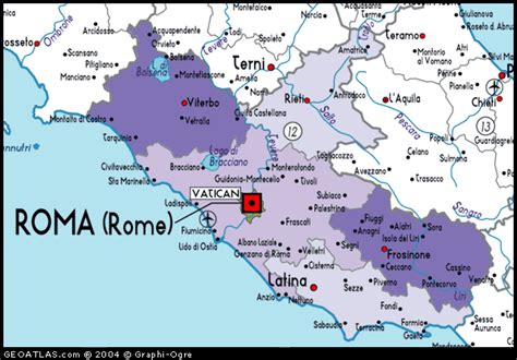 Lazio Cartina Della Città Mappa Cartina Italia Geografica Regionale