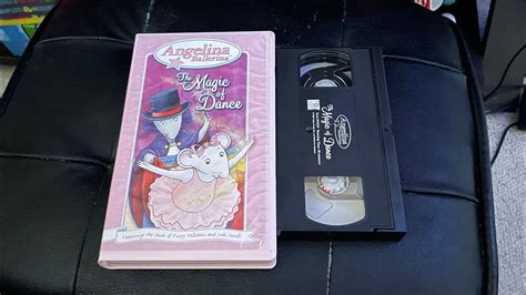 Angelina Ballerina The Magic Of Dance 2004 Vhs Side Label 007 Youtube