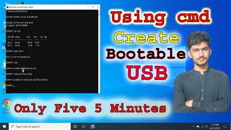 How To Create A Bootable Usb Using Cmd Windows 7 8 81 10