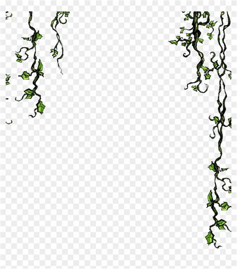 Jungle Vine Border Clip Art