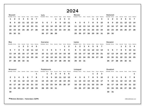 Kalendarze 2024 Michel Zbinden Pl