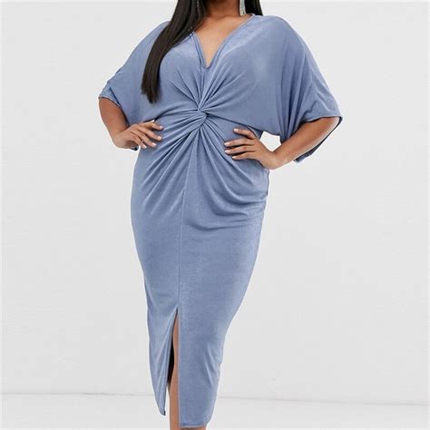 Half Sleeve 3xl 7xl V Neck Overweight Woman Casual Sheath Dress Review