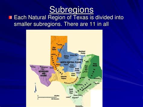 Ppt The 4 Natural Regions Of Texas Powerpoint