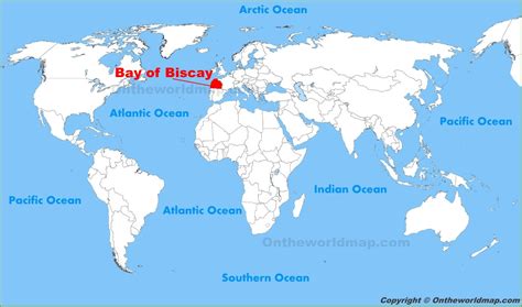 Bay Of Biscay Location Map 