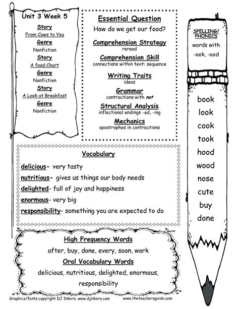 Free Printable Worksheets For 1st Grade Language Arts 1st Grade