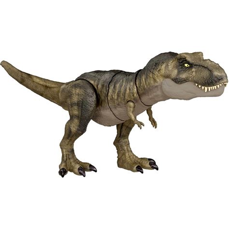 Mattel Jurassic World Dominion Thrash N Devour Tyrannosaurus Rex Dinosaur Action Figure 21 In