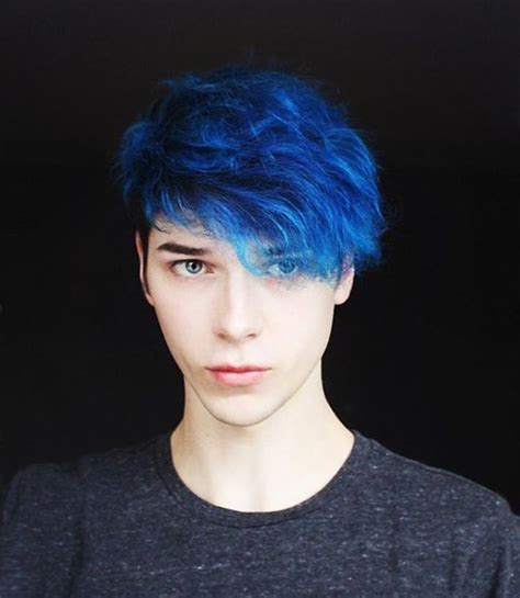 Blue Hair Dye Ideas For Guys Janeth Chaffin