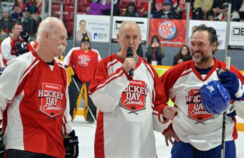 The Stars Come Out To Play On The Eve Of Hockey Day Owen Sound Sun Times