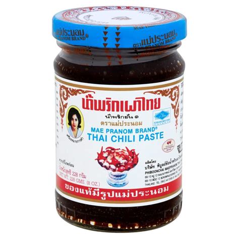 Maepranom Thai Chili Paste Thai 57g Pure Thailand Shopee Malaysia