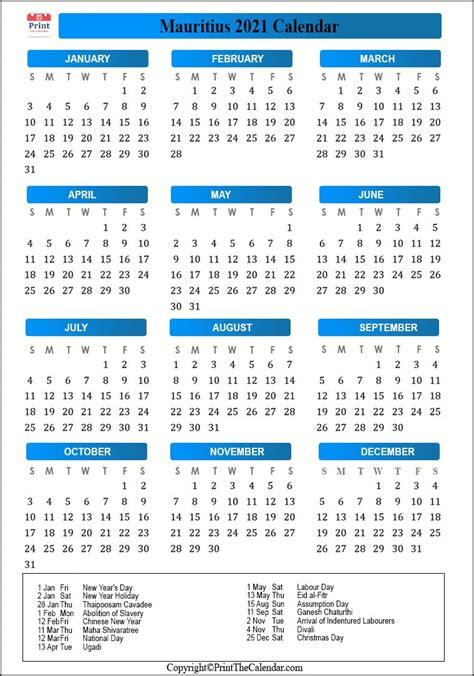 This is the public holiday in 2021 for kelantan. 2021 Holiday Calendar Mauritius | Mauritius 2021 Holidays