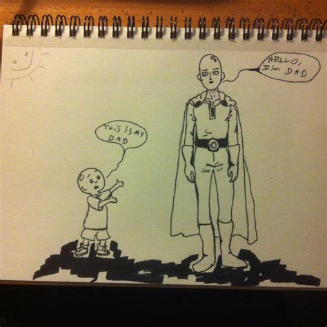 Caillou And Saitama By Worldofsilver On Deviantart