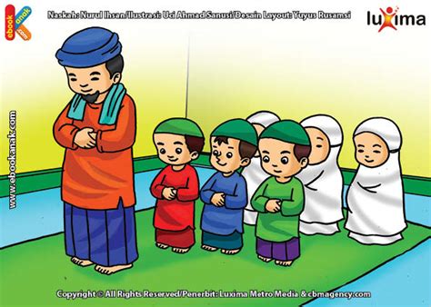 Dengan memakai gambar kartun yang hendak sajikan seperti kartun. Kartun Muslimah Gambar Anak Sholat Kartun