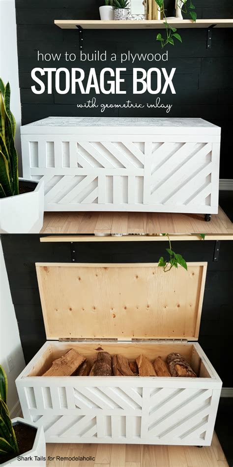 We did not find results for: Remodelaholic | Easy Plywood Storage Box with Geometric Inlay