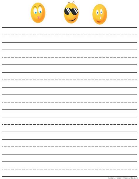 Printable Lined Paper For Kids That Are Soft Harper Blog