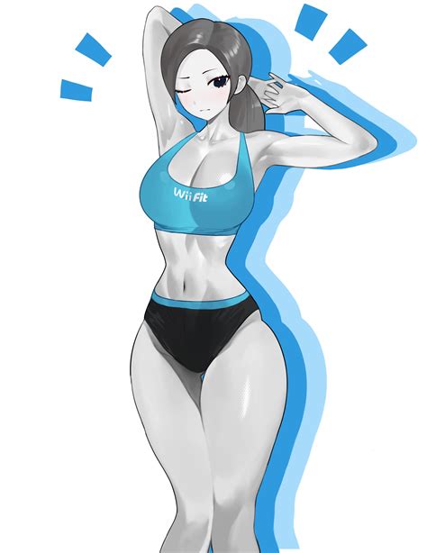 Wii Fit Trainer By Cookieey On Newgrounds