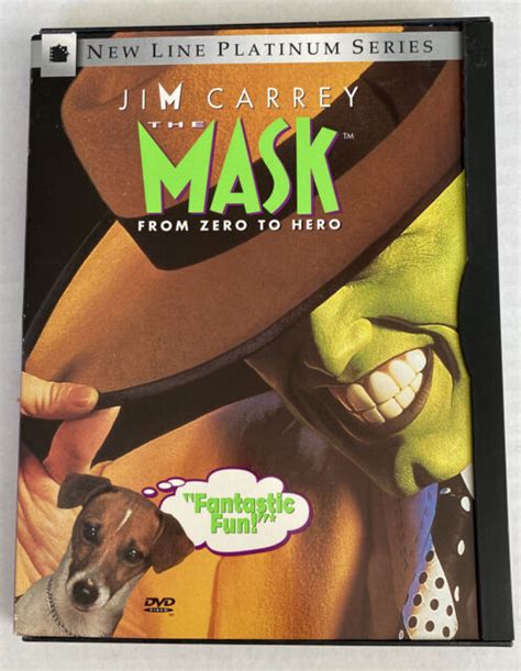 The Mask Dvd 1997 Standard And Widescreen Jim Carrey Peter Riegert