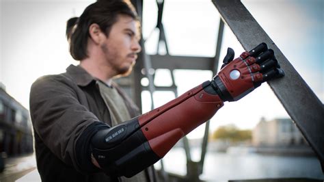 Open Bionics X Konami Venom Hero Bionic Arm Is Designed For Below Elbow