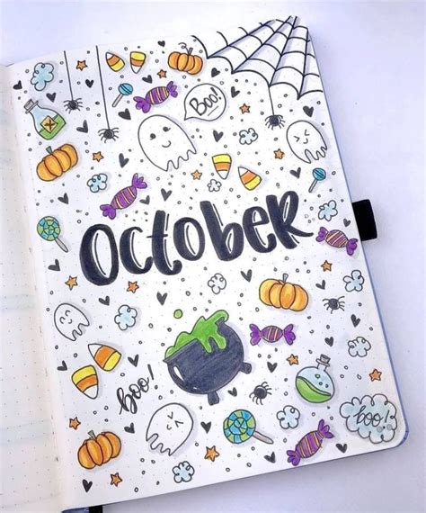 Halloween Doodles By Igchristina77star Cute Halloween Drawings For