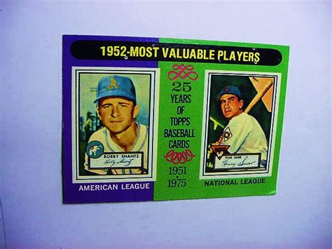 After making his mlb debut at the end of april, topps managed to sneak bryce harper into 2012 topps series 2, which came less than two months later. 1976 TOPPS #190 MOST VALUABLE PLAYERS BASEBALL CARD