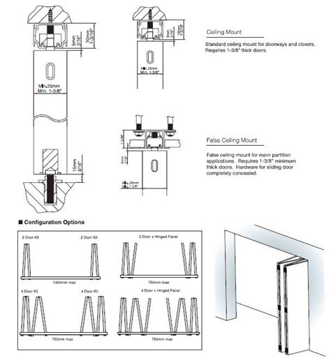 For additional flexibility, the series 9500 can be specified to swing inward or outward. Schematic | Fachadas arquitectonicas, Puertas plegables ...