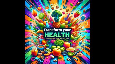 ""🌱 Transform Your Health: Easy Nutrition Hacks for Busy Lives!" - YouTube
