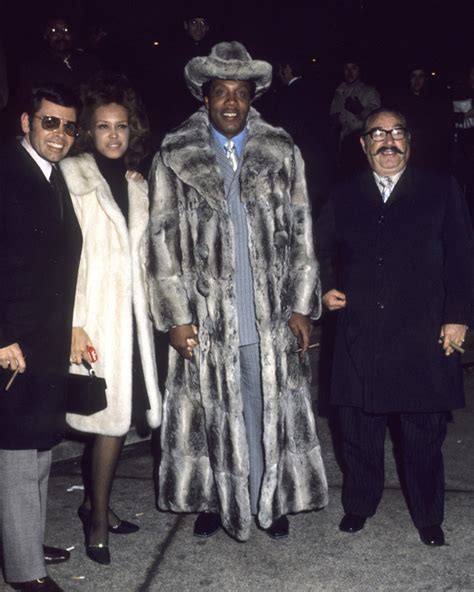 Harlem Drug Lord Frank Lucas American Gangster In His Chinchilla Coat